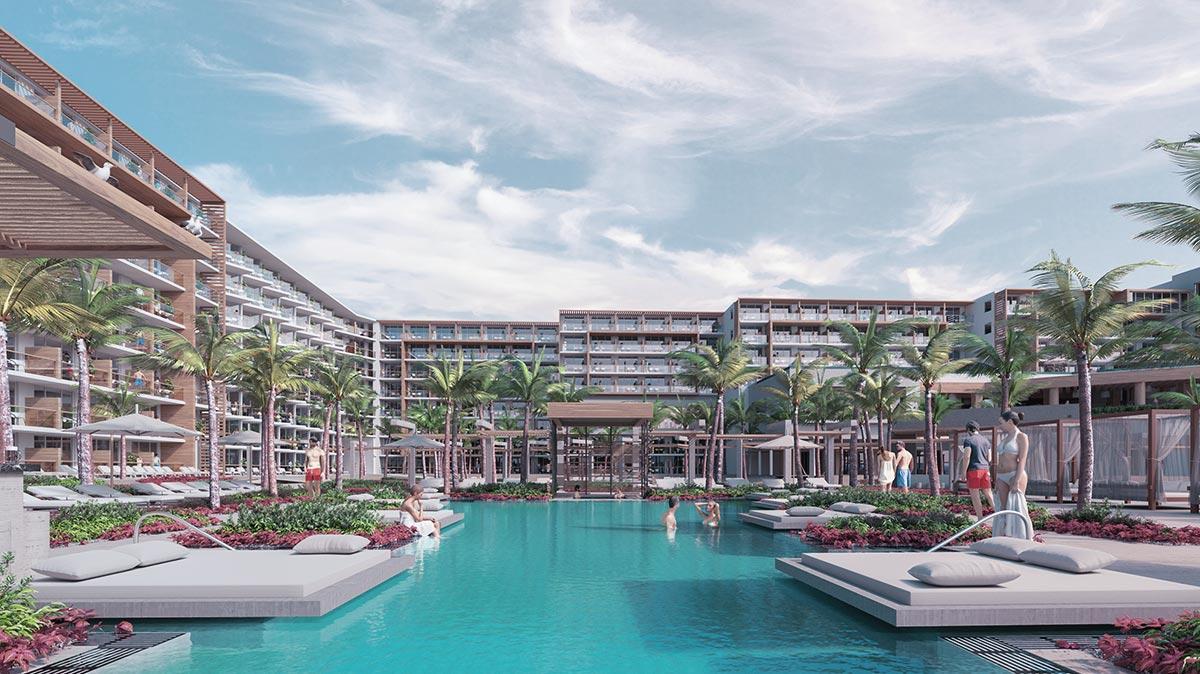 Senator Riviera Cancun Spa Resort بويرتو موريلوس المظهر الخارجي الصورة